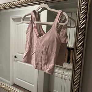 lululemon athletica Pink Crop Top